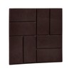EcoPaver 16 in. x 16 in. Square Cobblestone/Brick Dual-Sided 100%