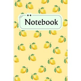 Lemon Zest – Cute Yellow Notebook: Fruit-Themed Journal for Summer Vibes | Lined Pages for Notes or Creative Writing
