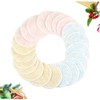 Baluue Sets Bamboo Fiber Layer Reusable Face Cleansing Pads Makeup