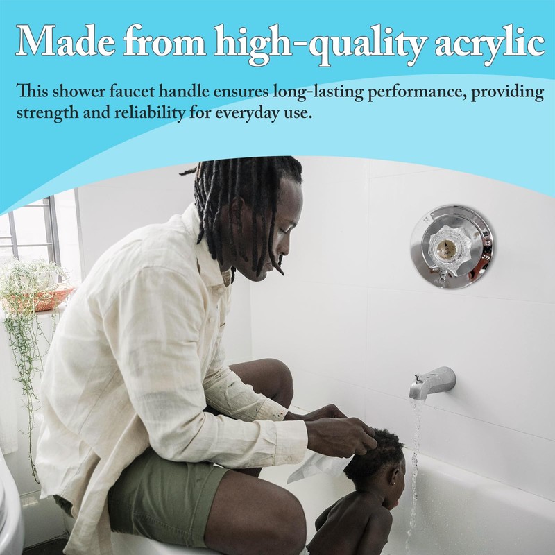 Shower Knob Replacement for RP41661, Shower Handle Replacement Compatible with