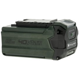 Hooyman Cordless 40 Volt Pole Saw Battery with Charge Level Indicator, 70 Minutes of Power Per Charge, and 40 Percent Longer Life for Tree Pruning, Tree Trimming, Hunting, Camping, and Outdoor