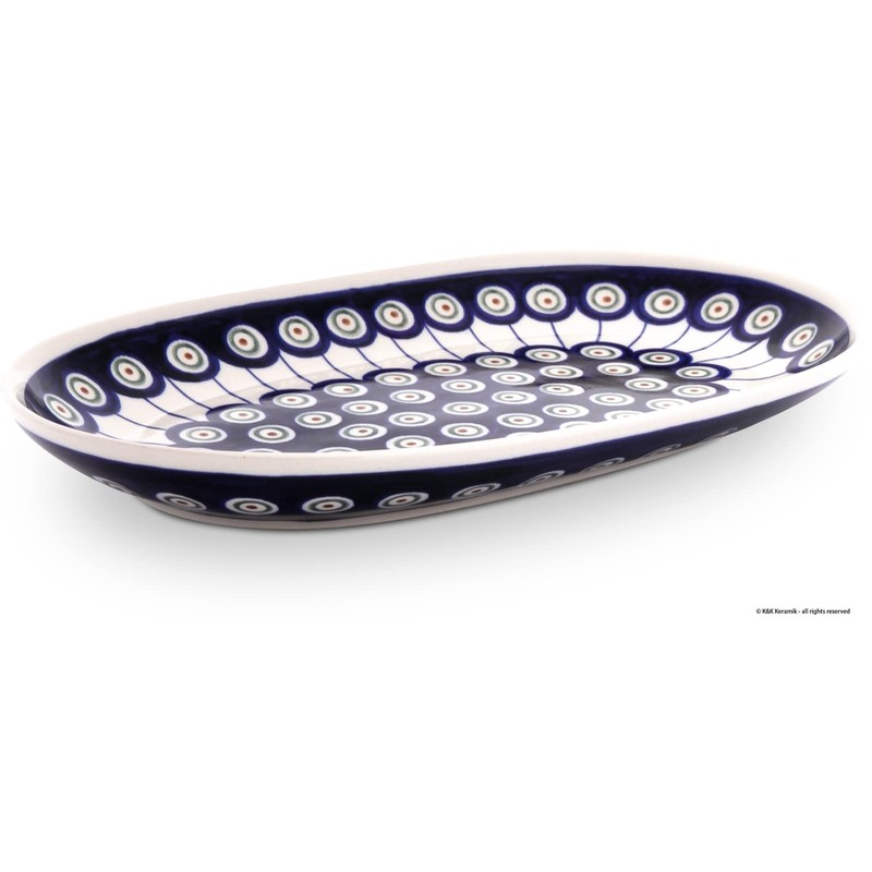 Bunzlauer Keramik Serving Platter 27.3 x 16.8 x 3.3 cm,