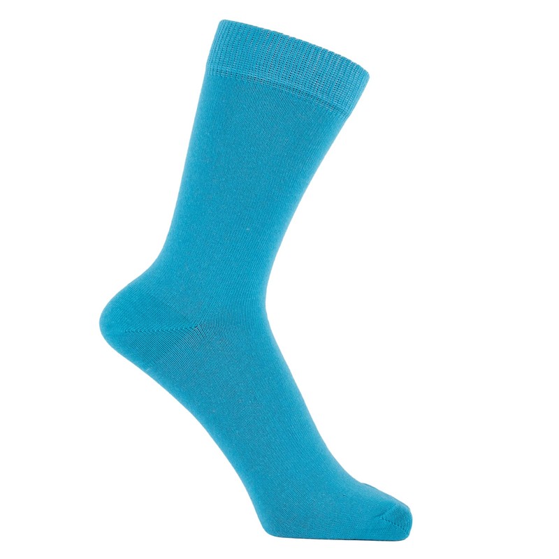 ZAKIRA Finest Combed Cotton Dress Socks in Plain Colours for