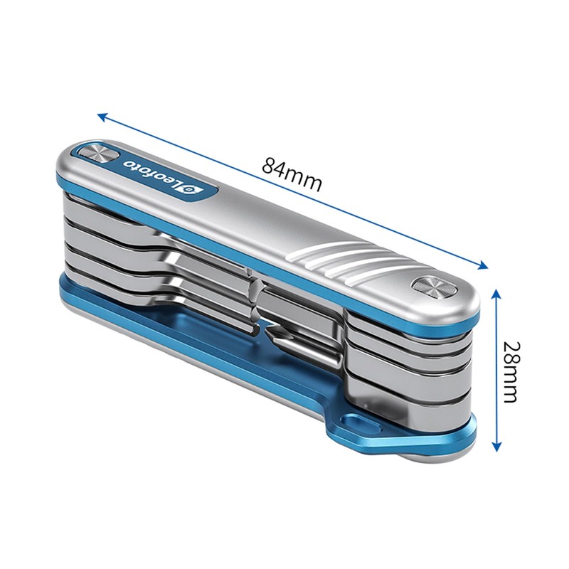 LEOFOTO MPL-3 Folding Mini Tool Set with Screwdrivers and Hex