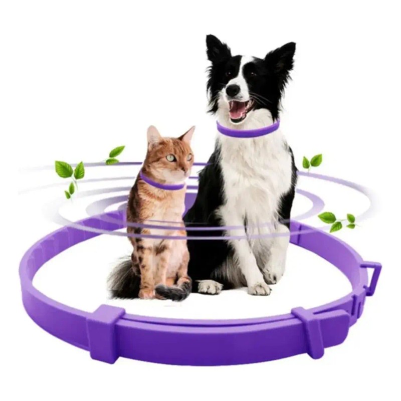 Collar Calmante Collar Tranquilizante Gatos Perros 4 Piezas