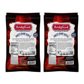 Bridgford Sweet Baby Ray's High Protein Beef Jerky, Low Carb Snack, Low Calorie, Keto Friendly, Sweet Teriyaki Flavor, 10 oz (Pack of 2)
