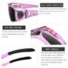 KANASTAL Wrap Around Sunglasses Men Women, Unisex Over Glasses Sunglasses