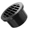 70mm (2.75 Inch) Black Round Car Heater Ducting Warm Air