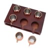 Mule Mugs Set Corrosion Resistant Easy Cleaning 2oz Thermal Insulation