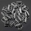 SPEEDWOX 25 Pcs Key Fob Hardware with Split Ring Webbing