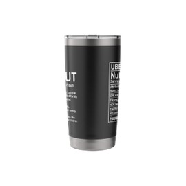 Funny Ube Coconut Dessert Definition Nutrition Facts Stainless Steel Insulated Tumbler