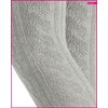 Hudson Women's Tights Winter Plait Warming, Silver 0502