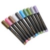 10pcs Paint Marker Metal Soft Head Water Based Marker DIY