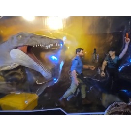 Mattel Jurassic World Rebirth Spinosaurus Danger Set, Mattel Exclusive, New