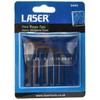 Laser 3403 Miniature Hex Key Set 7pc, Chrome