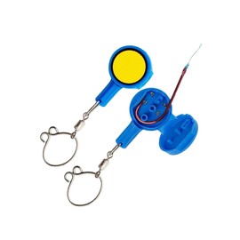 Qwrqwr 2PCS Fishing Gear Knot Tying Tool Strong Cover Hooks for Angler Experts Beginners Carp Fish Accessories for Leisure and Travel Use