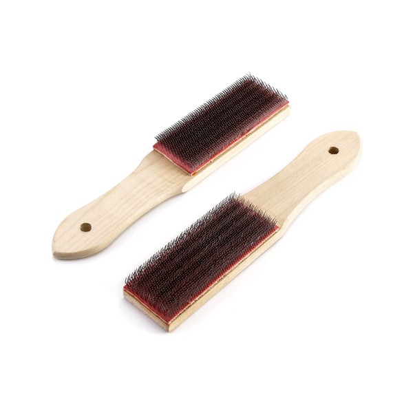 QWORK File Cleaner Carded, 2 Pack, 8" Universal File Card