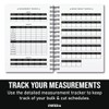 GYMTIER Workout Training Journal - A5 Gym Fitness Log Diary