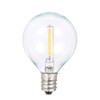 Tomshine AC 220V-240V 21.33ft E12 Base G40 LED Fairy String