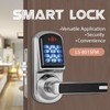 Keyless Entry Door Lock,Keypad Door Lock with Handle,Smart Door Locks