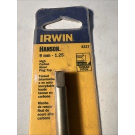 Hanson IRWIN HANSON 8337 - High Carbon Steel Plug Tap- 9mm-1.25
