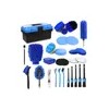 Kit Profesional De Limpieza Para Autos 30 Piezas Con Maletín