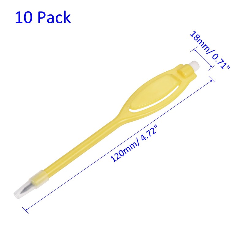 M METERXITY 10 Pack Golf Scoring Pencils with Eraser -