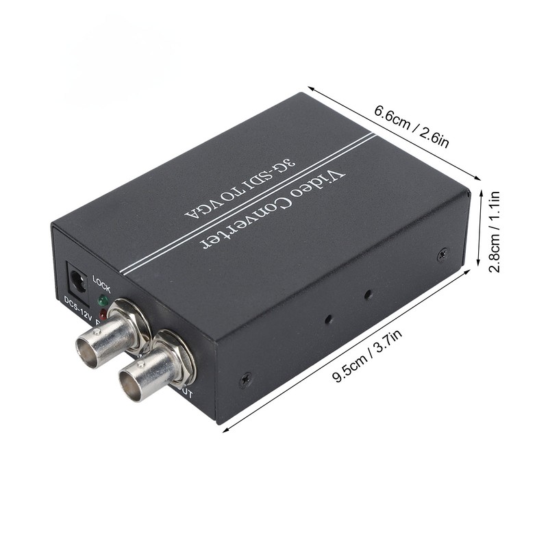 SDI to VGA Sound Converter Support 1080P SD HD 3G