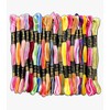 Anchor Multi Rainbow Variegated Cotton Embroidery Thread Skeins Floss Assorted
