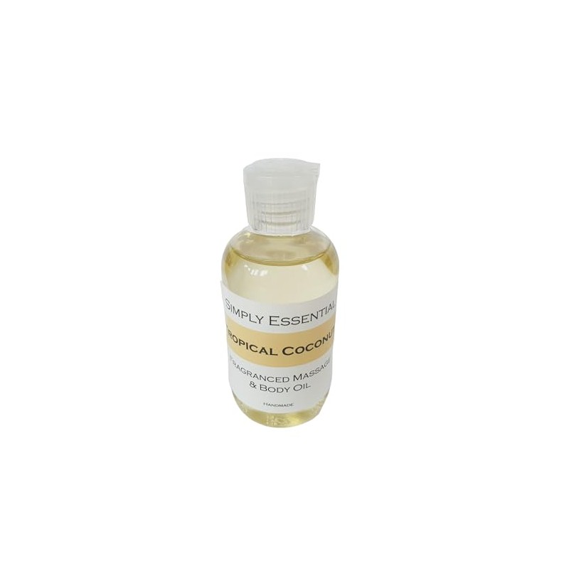 Simply Essential Tropical Coconut Body Massage Oil 100ml