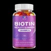 Biotin Collagen Gummies 12000Mcg - Maximum Potency for Hair, Skin,