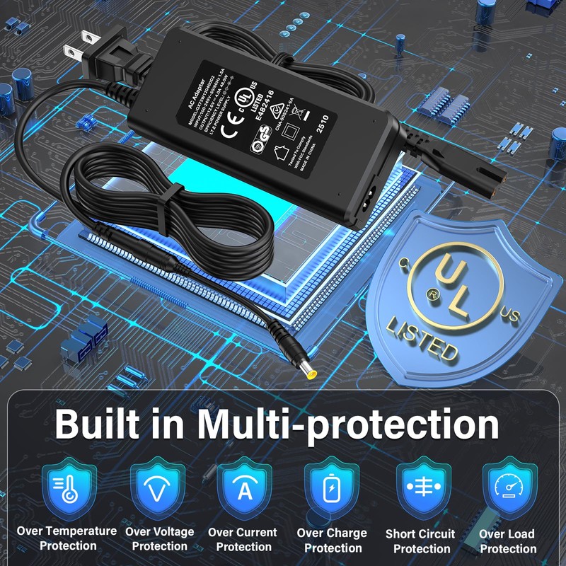 12V DJ Controller Charger Replacement Compatible with Pioneer DJ DDJ-FLX10