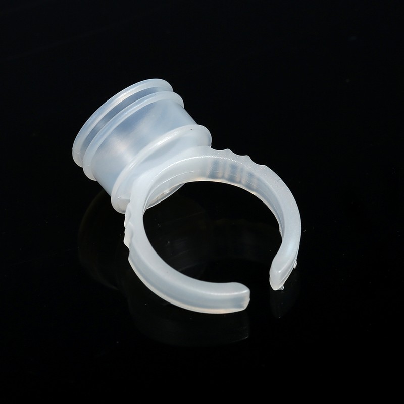 Disposable Eyebrow Tattoo Ink Rings Pigments Holder Container Cup Medium