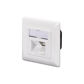 Assmann Digitus Modular Wall Outlet CAT5e RJ-45 wire connector - Digitus Modular Wall Outlet CAT5e, RJ-45, 2 pc(s)