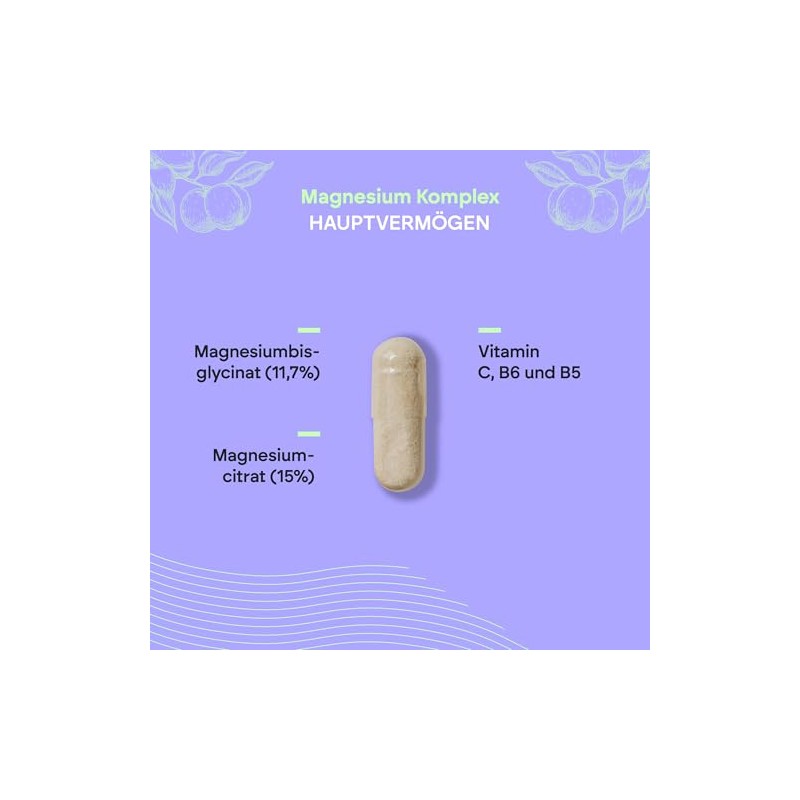 Nutralie Magnesium and Vitamin B5, B6 and C – Magnesium