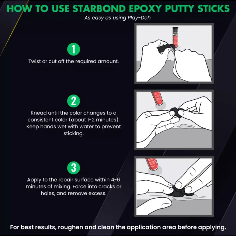 Starbond Epoxy Putty | High-Temperatu