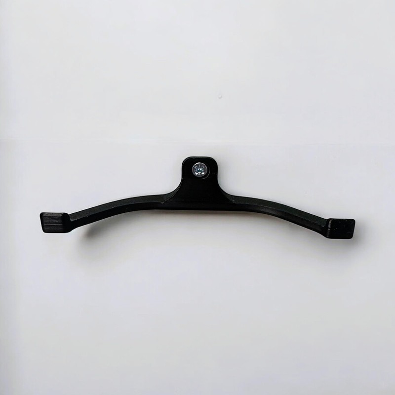 Vinyl record mount-Black Floating LP Display Shelf – Minimalist Wall