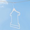 10 Pcs Children's Suit Hanger Baby Hangers for Closet Plastic