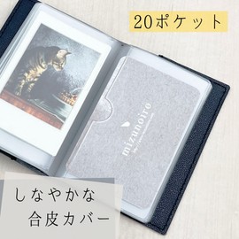 Raymay Fujii CH1103B Card Case Light Card Holder 20 Pockets, Black