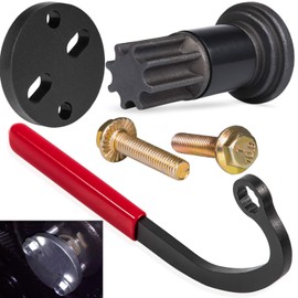 13mm Idle Lock Nut Wrench, Injection Pump Gear Puller and Engine Barring Tool for Dodge Ram VE P7100 VP44 Cummins B/C Series 1989-2002 (Set of 3)