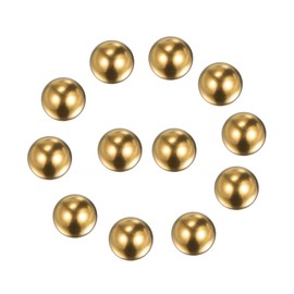 Kozelo 12pcs Brass Precision Balls - [12mm] Round for Bearings Bushings Valves, Machinery, Automotive, and DIY Use