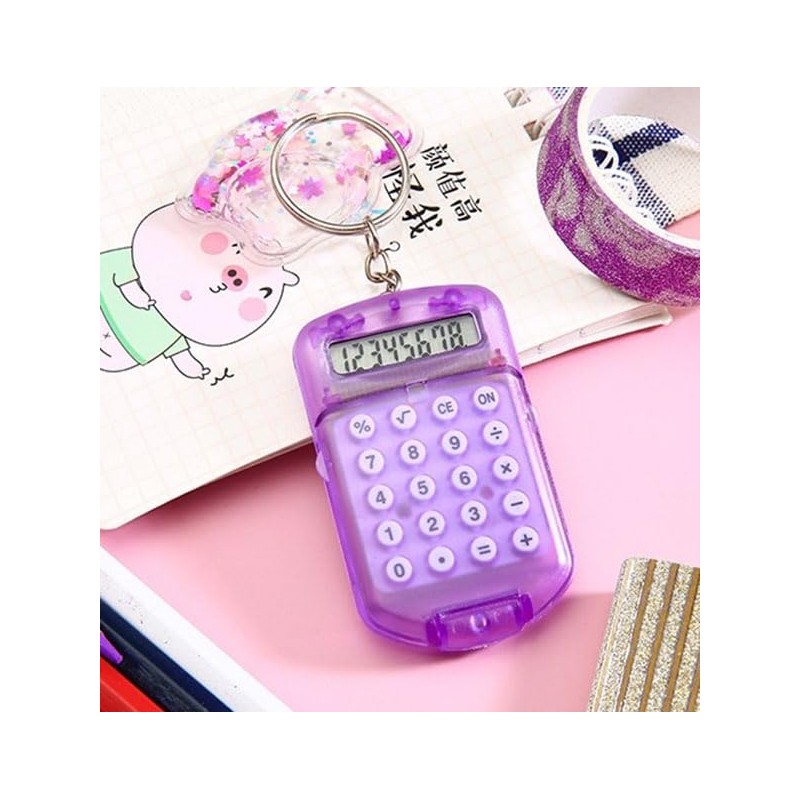 Plus Nao Mini Calculator Key Ring Calculator Calculator Small Translucent