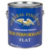 General Finishes High Performance Water Based Topcoat, 1 Gallon, Flat