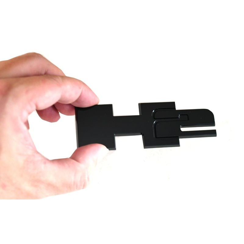 1pc H2 Rear Liftgate Door Nameplate 3D Badge Emblems Replacement