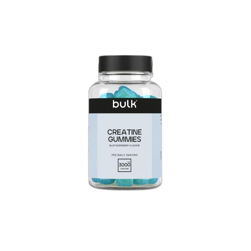 Bulk Creatine Gummies | 60 Blue Raspberry Flavour Gummies |