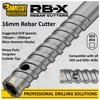 SabreCut Professional 16mm x 300mm Rebar Cutter Fixed SDS Carbide