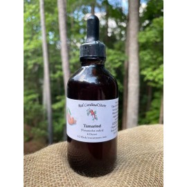 Red Cardinal Store Tamarind Tincture Herb Extract Double Extraction - 4 oz, Alcohol-infused