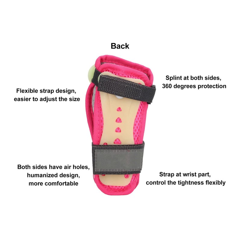 Kids Wrist Pads, Impact Resistant Roller Skating Wrist Guards 2Pcs