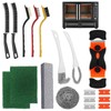 Heavy Duty Oven Cleaner Brush Set, Oven Cleaning Accessories Tools,