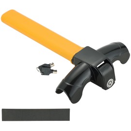 weyleity Universal Car Steering Wheel Lock | Heavy Duty Rotary Auto Lock with Adjustable Length, Steering Wheel Lock Anti-Theft Device for Steering Wheel Diameters Less Than 1.5''/4cm